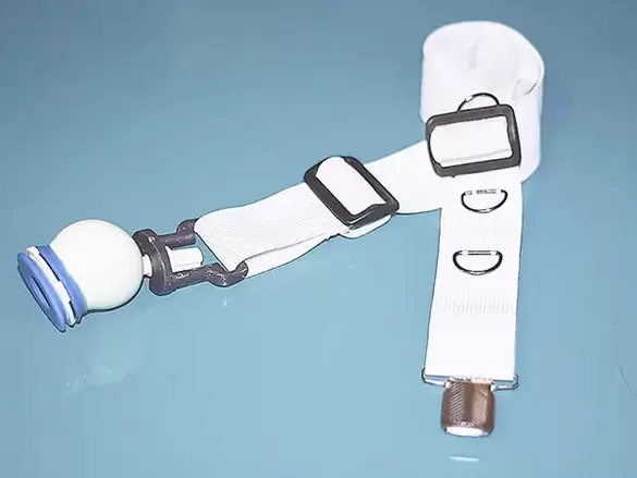 As an auxiliary tool, an elastic belt stretcher will help to enlarge the penis