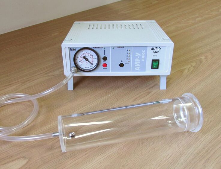 vacuum pump physiotherapy