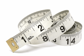 centimeters to measure the thickness of the penis